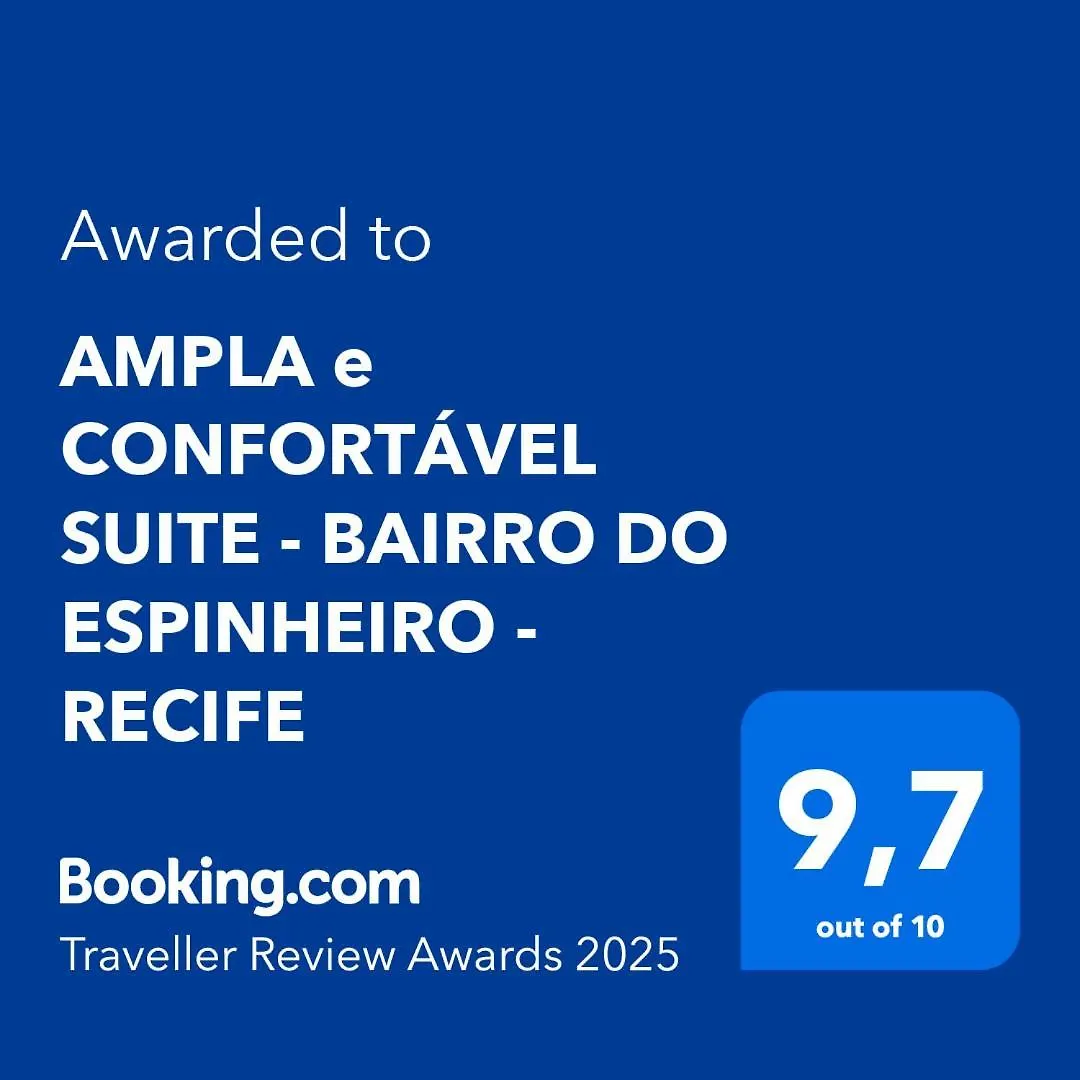 Ampla E Confortável Suite - Bairro Do Espinheiro - Recife 0*,  Brasil